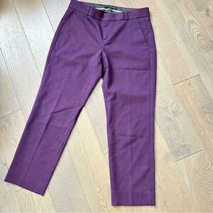 Banana Republic Avery Purple Dress Pants Size 2 Petite